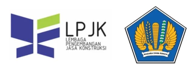Logo LPJK dan Kementerian Keuangan RI