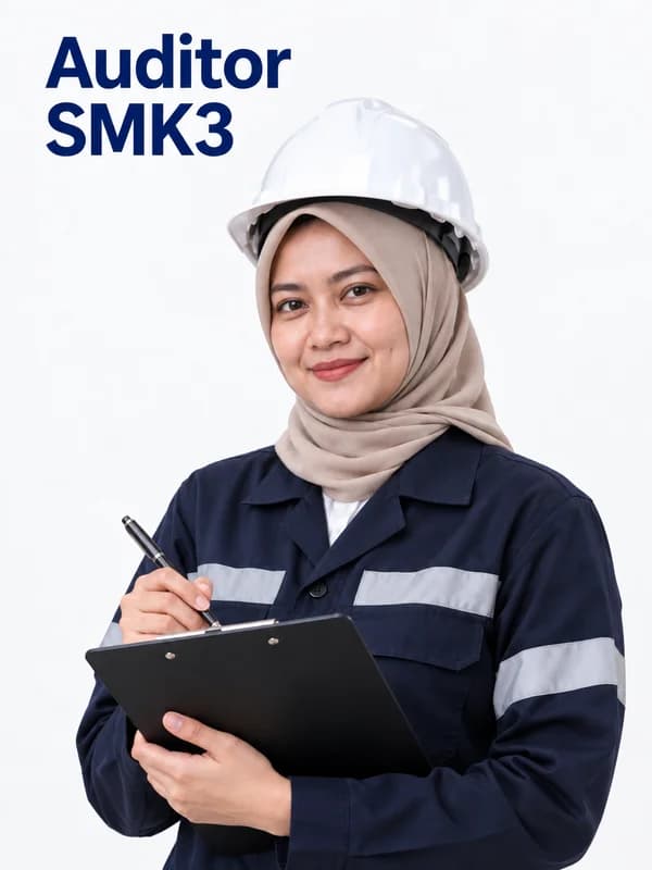Petugas/konsultan untuk layanan Auditor SMK3