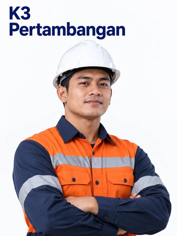 Petugas/konsultan untuk layanan K3 Pertambangan