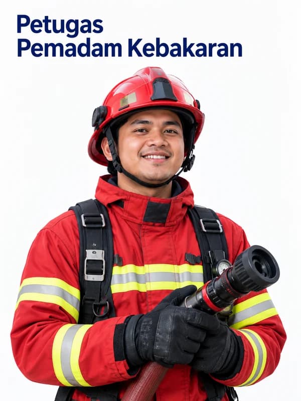 Petugas/konsultan untuk layanan Petugas Pemadam Kebakaran